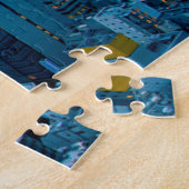 Ice & Snow | Mt. Fuji & Tokyo Skyline ジグソーパズル (側面)