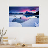 Ice & Snow | Mt. Rundle, Canada ポスター (キッチン)