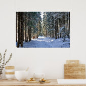 Ice & Snow | Tatra Mountains, Poland ポスター (キッチン)