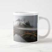 Ice & Snow | Vestrahorn Mountain, Iceland ジャンボコーヒーマグカップ (右)