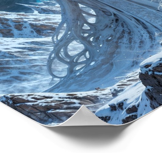 Ice Sorcerer Power Wall Art ポスター (角)