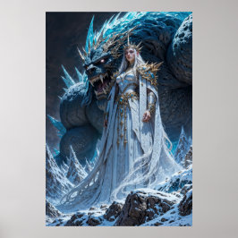 Ice Sorcerer Power Wall Art ポスター