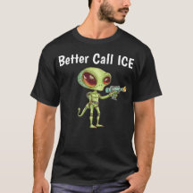 ICE Tシャツに電話