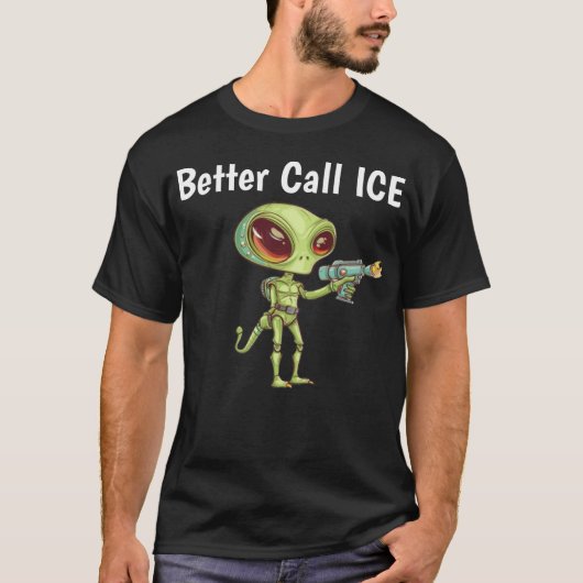 ICE Tシャツに電話 Tシャツ (正面)
