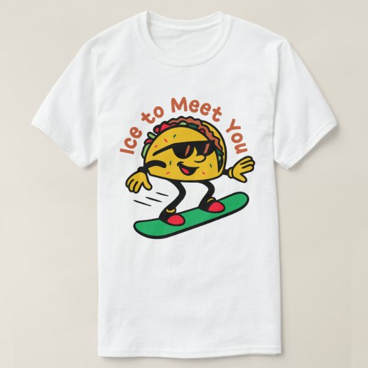 Ice To Meet You Tシャツ (デザイン正面)