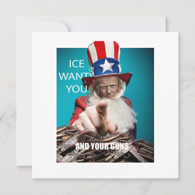 ICE Wants Your Guns (正面)