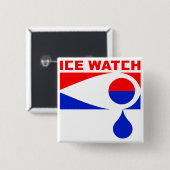 ICE WATCH ボタン 缶バッジ (正面&裏面)