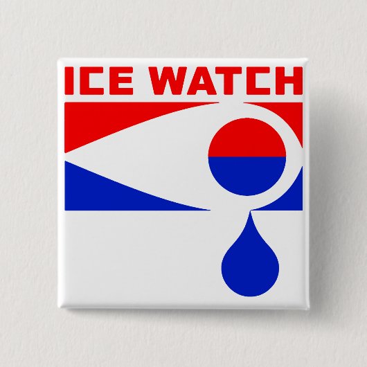 ICE WATCH button 缶バッジ (正面)