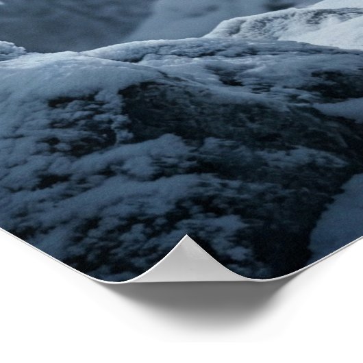 Ice Wolf Frozen Boreal Wilds ポスター (角)