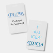 ICEAバッジ バッジ (表裏)