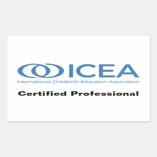 ICEA認定プロフェッショナル 長方形シール