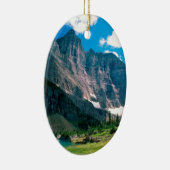 iceberg湖の氷河モンタナの近くの公園 セラミックオーナメント (右)