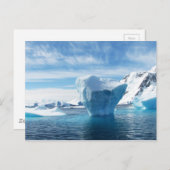 iceberg-404966氷山南極ブルー氷s ポストカード (正面/裏面)