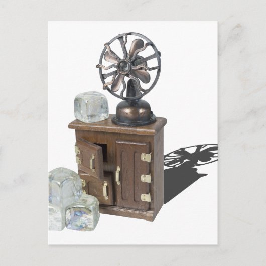 IceBoxAndFan083114 copy.png ポストカード (正面)