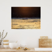 Icebreaker At Sunset ポスター (キッチン)