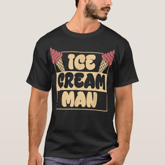 Icecream Man T-Shirt Tシャツ (正面)