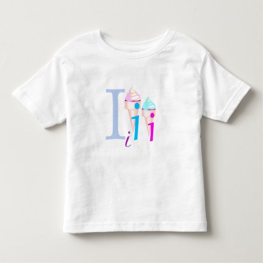 IcecreamsベビーTシャツ トドラーTシャツ (正面)
