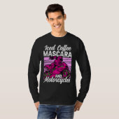 Iced Coffee Mascara and motorcycles Tシャツ (正面フル)