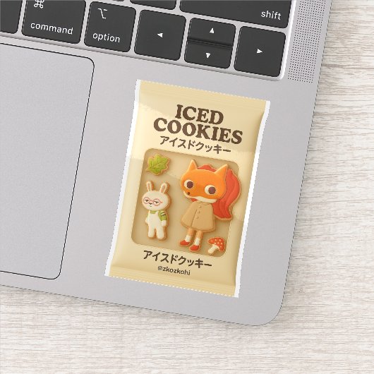 Iced Cookies: Bunny Girl Fox Mask & Bao Bao Bunny シール (詳細)