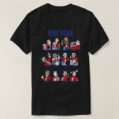 ICEE Bear Expressions Grid Poster Tシャツ (デザイン正面)