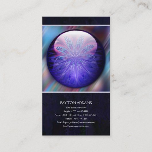 IceFireの宝石-縦の名刺 名刺 (正面)