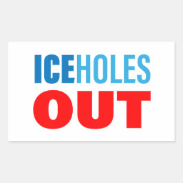 ICEholes OUT 長方形シール