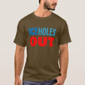 ICEholes OUT Tシャツ (正面)