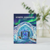 ICEHOTEL Jukkasjärvi Sweden ポストカード (スタンド正面)