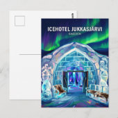 ICEHOTEL Jukkasjärvi Sweden ポストカード (正面/裏面)