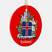 ICELAND*の陶磁器のクリスマスのオーナメント セラミックオーナメント (右)