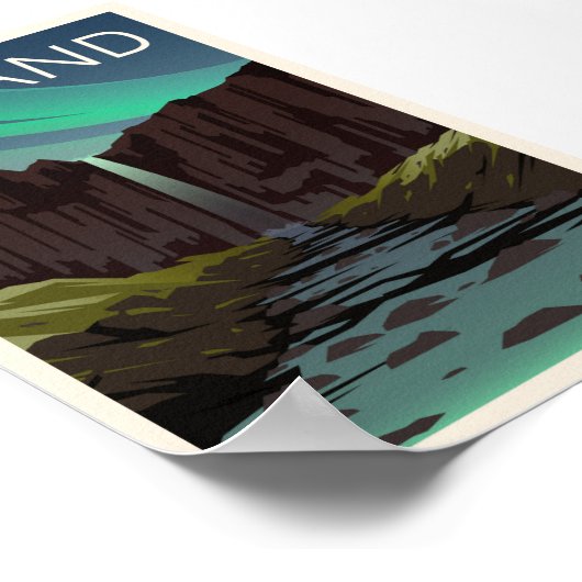 Iceland ポスター (角)