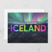 Iceland ポストカード (正面/裏面)