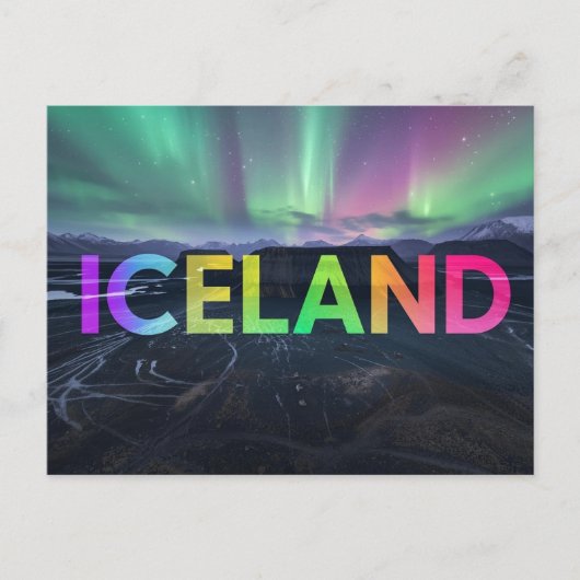 Iceland ポストカード (正面)