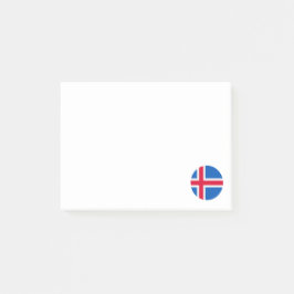 Iceland Flag ポストイット