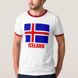 iceland_flag_iceland10x10 tシャツ
