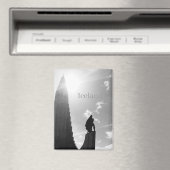 Iceland Fridge Magnet – Hallgrímskirkja Church  マグネット (インサイチュ (食洗機))