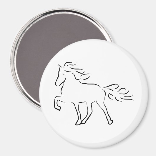 iceland horse マグネット (正面/裏面)