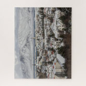 Iceland Jigsaw Puzzle - Reykjavik in Winter ジグソーパズル (縦)