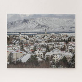 Iceland Jigsaw Puzzle - Reykjavik in Winter ジグソーパズル