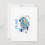 Iceland map 出欠カード (裏面)