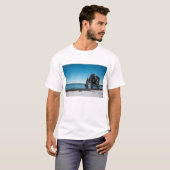Iceland Ocean view Hvitserkur Tシャツ (正面フル)