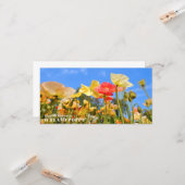 Iceland Poppy カード (正面/裏面インサイチュ)