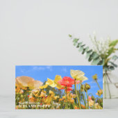Iceland Poppy カード (スタンド正面)