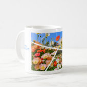 Iceland Poppy コーヒーマグカップ (正面左)