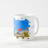Iceland Poppy コーヒーマグカップ (正面右)