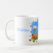 Iceland Poppy コーヒーマグカップ (左)