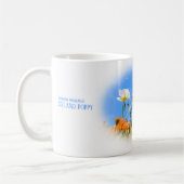 Iceland Poppy コーヒーマグカップ (左)