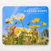 Iceland Poppy マウスパッド (正面)