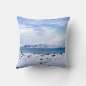Iceland Winter Wonderland クッション (裏面)