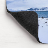 Iceland Winter Wonderland マウスパッド (コーナー)